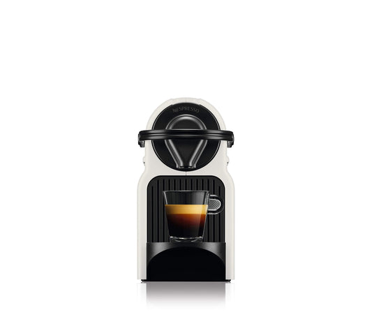 Inissia machine à café à capsule – Rouge rubis Inissia and Aeroccino blanc