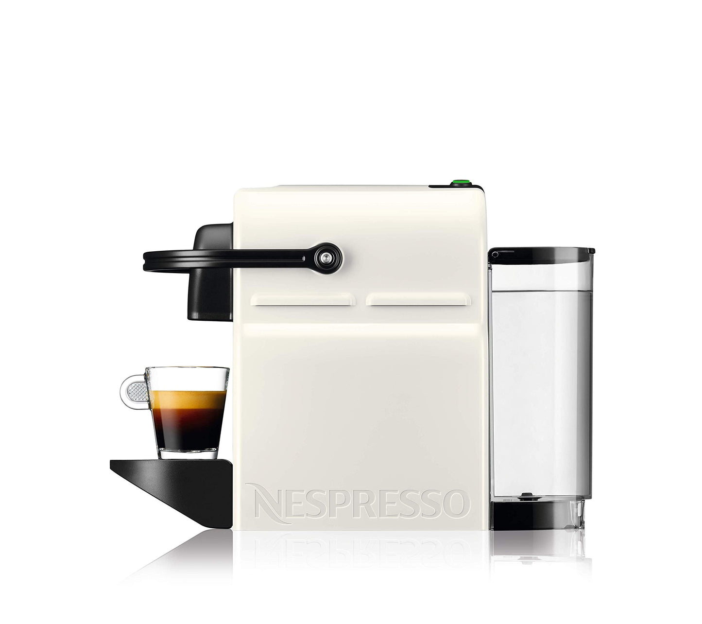 Inissia machine à café à capsule – Rouge rubis Inissia and Aeroccino blanc